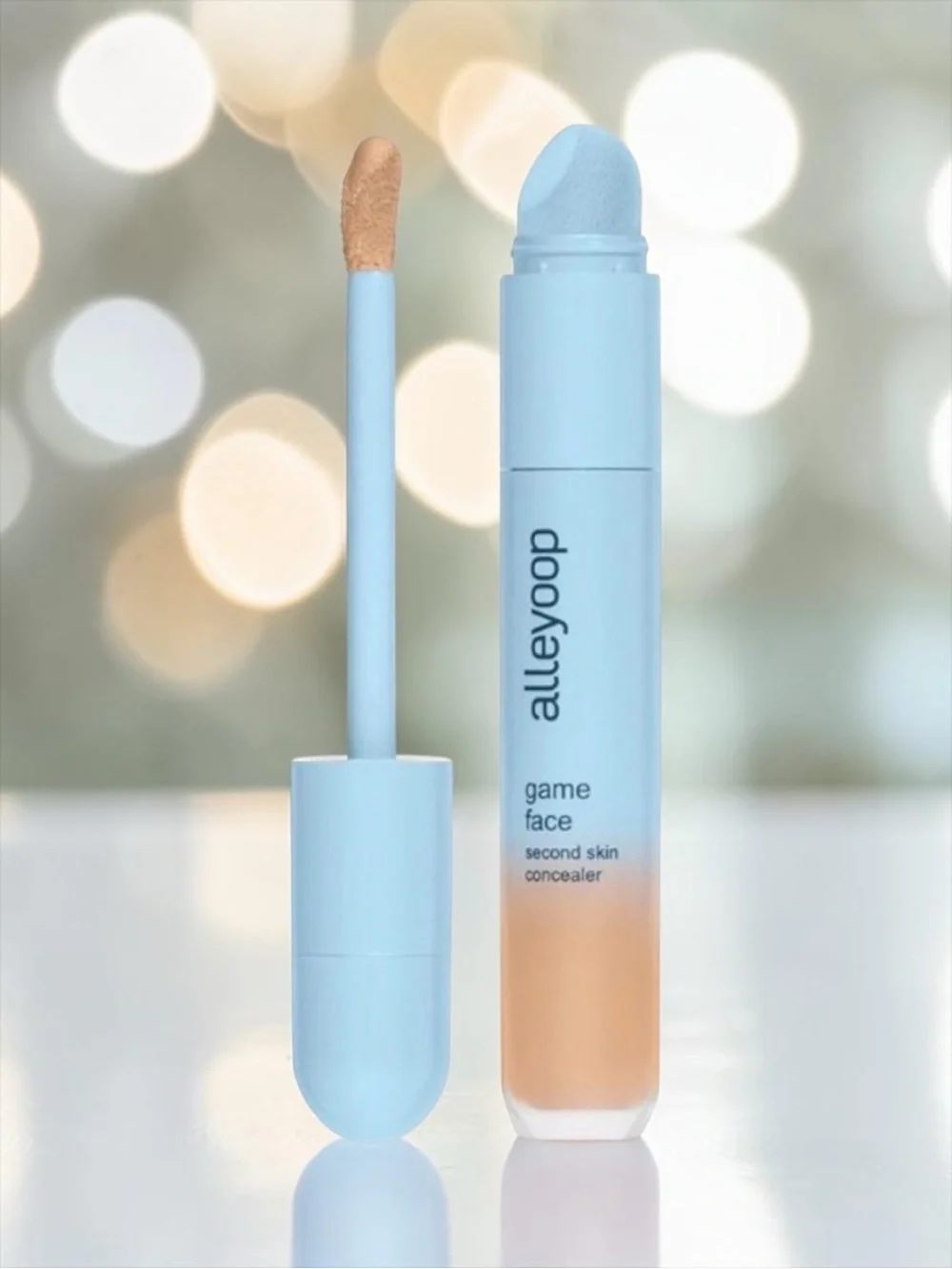 NIB Alleyoop Game Face Second Skin Concealer - Shade: MVP (Medium Tan)